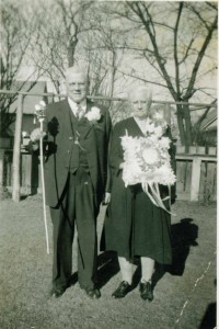 Joseph Troka and his wife, Clara.
