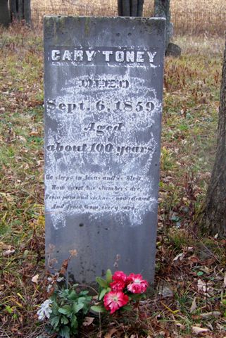 Carey Toney -  Headstone